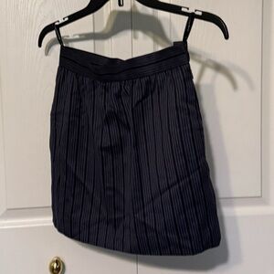 Vintage Givenchy Mini Skirt Pinstriped